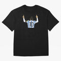 Lionel Messi Sticker Classic T-Shirt Show Up for the Glory of Match Day Hype around FIFA World Cup 2026 Group Stage, Neymar, Portugal, Spain and Germany, Goal Celebration Energy, Supporter Heritage, Football Icons and Worldwide Tournament Joy;