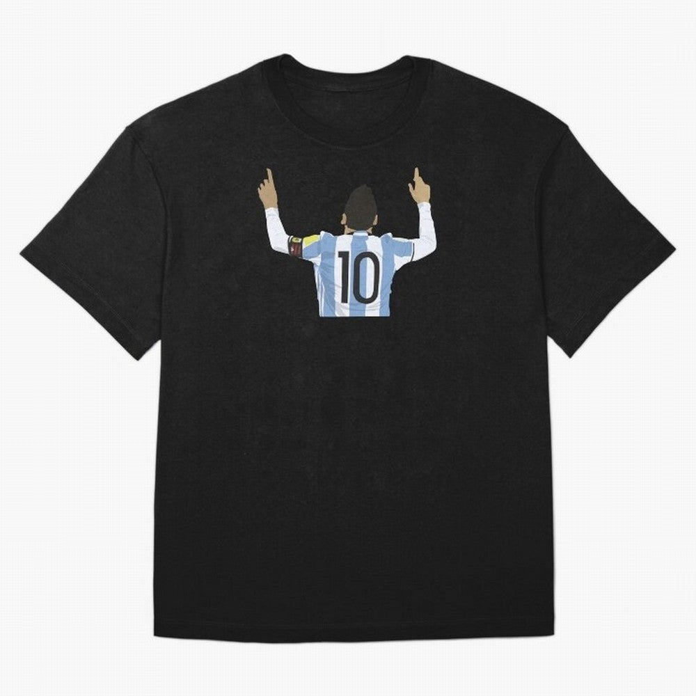 Lionel Messi Sticker Classic T-Shirt Show Up for the Glory of Match Day Hype around FIFA World Cup 2026 Group Stage, Neymar, Portugal, Spain and Germany, Goal Celebration Energy, Supporter Heritage, Football Icons and Worldwide Tournament Joy;