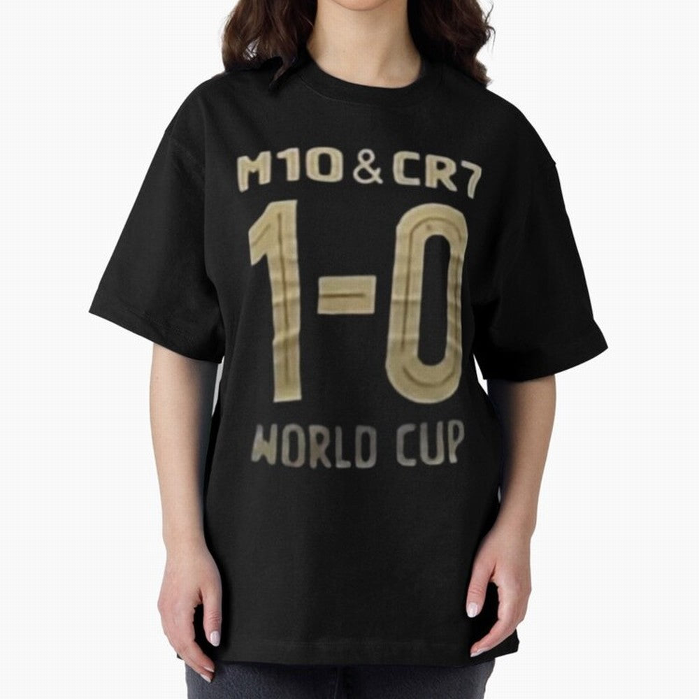 m10 and cr7 1-0 world cup football Classic T-Shirt Honor the Football Icons of FIFA World Cup 2026 USA Canada Mexico for Fans of Neymar and England, Bringing Classic Soccer Heritage, Championship Pressure, Fan Loyalty and International Pride; Made