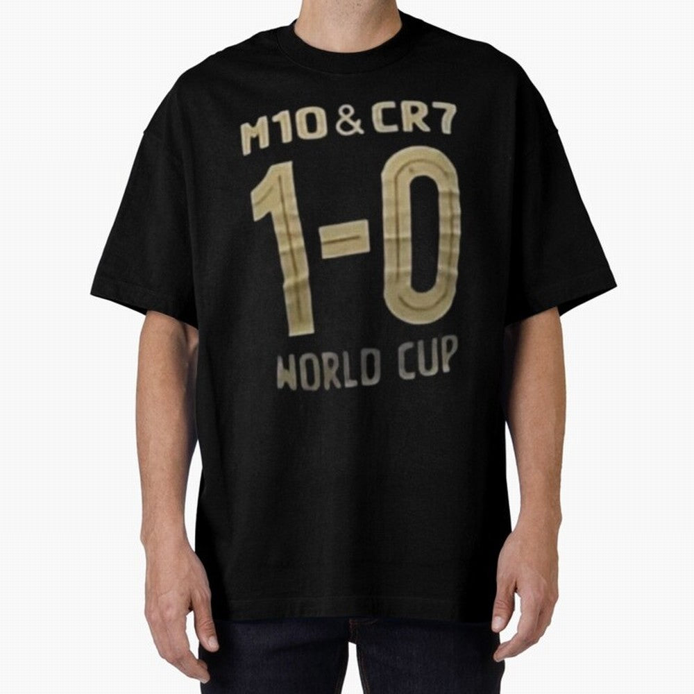 m10 and cr7 1-0 world cup football Classic T-Shirt Honor the Football Icons of FIFA World Cup 2026 USA Canada Mexico for Fans of Neymar and England, Bringing Classic Soccer Heritage, Championship Pressure, Fan Loyalty and International Pride; Made