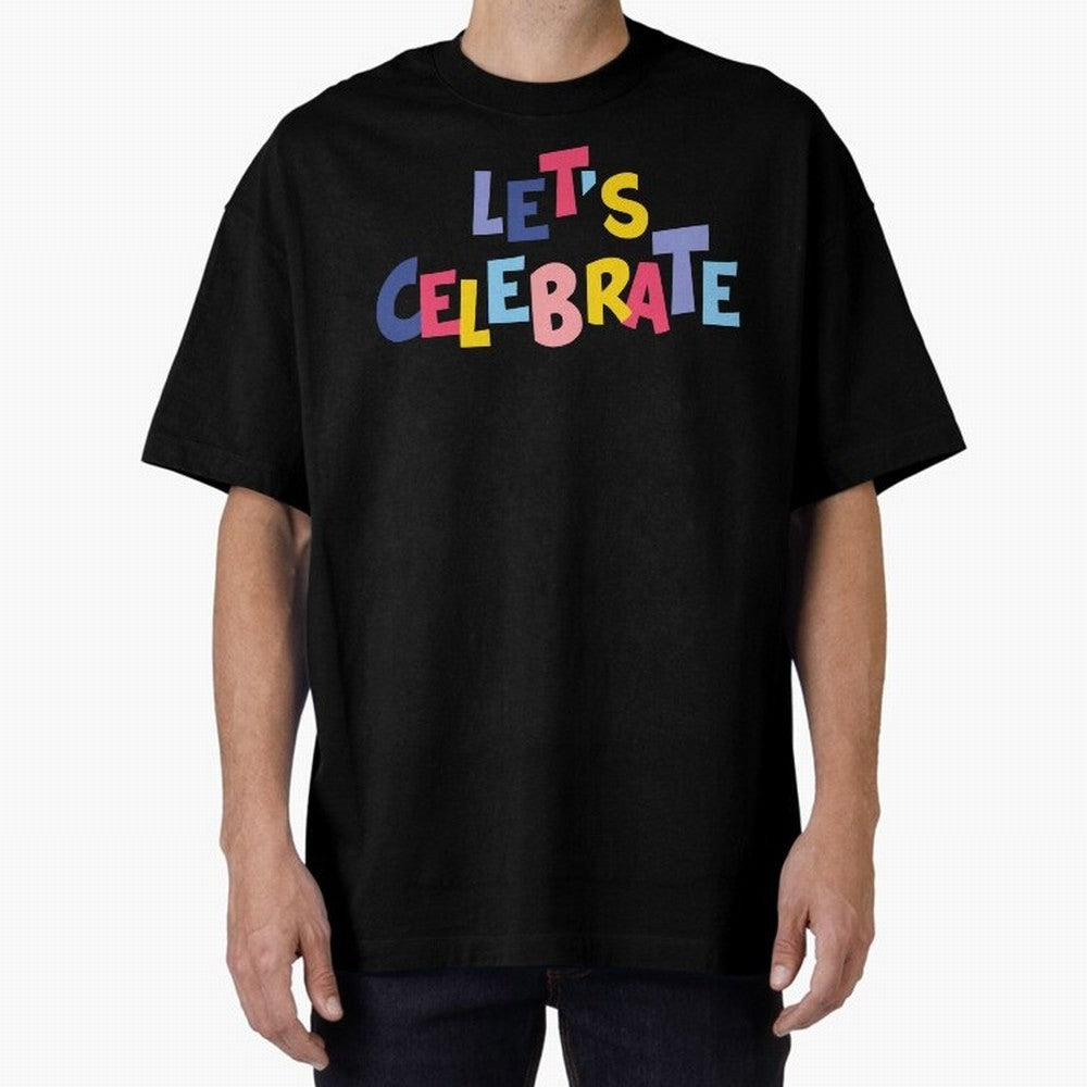 Celebration Day Oversized T-Shirt Show Support during FIFA World Cup 2026 Group Stage for Fans of Mbappe and Neymar and Spain, Bringing Football Festival Excitement, Trophy Ambitions, Country Rivalries and Star Player Buzz; Perfect for Fans,