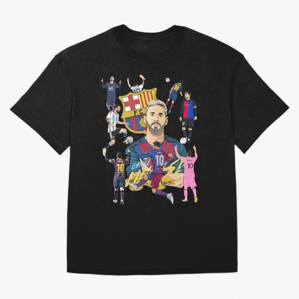 MESSI10 Oversized T-Shirt Bring Bold Fan Energy to Match Day Hype around FIFA World Cup 2026 Group Stage, Mbappe and Neymar, England, Match Day Excitement, Supporter Culture, Golden Goals and Global Football Passion; Created for Match Day Parties,