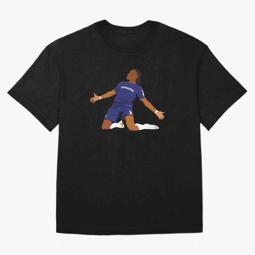 Drogba Classic T-Shirt Honor the Football Icons of Global Football Passion for FIFA World Cup 2026, Celebrating Neymar, Haaland and Cristiano Ronaldo, Argentina, Goal Celebration Energy, Supporter Heritage, Football Icons and Worldwide Tournament