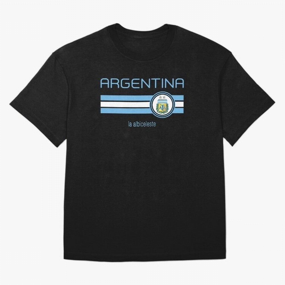 Football Argentina Classic T-Shirt Carry National Pride through FIFA World Cup 2026 USA Canada Mexico Spirit, Inspired by Germany, Mbappe and Neymar, Game Day Rituals, Football Legends, Country Pride and the Road to the Final; Ideal for Football