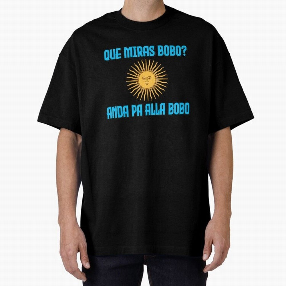 Que Miras Bobo Messi Argentina Flag Classic T-Shirt Enjoy the Biggest Football Party of FIFA World Cup 2026 Celebrating Haaland and Mbappe, Portugal Energy, Football Festival Excitement, Trophy Ambitions, Country Rivalries and Star Player Buzz;
