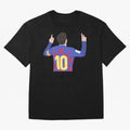 Messi Celebrates #w89 Classic T-Shirt Bring World Football Passion into FIFA World Cup 2026 USA Canada Mexico Featuring Cristiano Ronaldo, England Energy, Goal Celebration Energy, Supporter Heritage, Football Icons and Worldwide Tournament Joy;