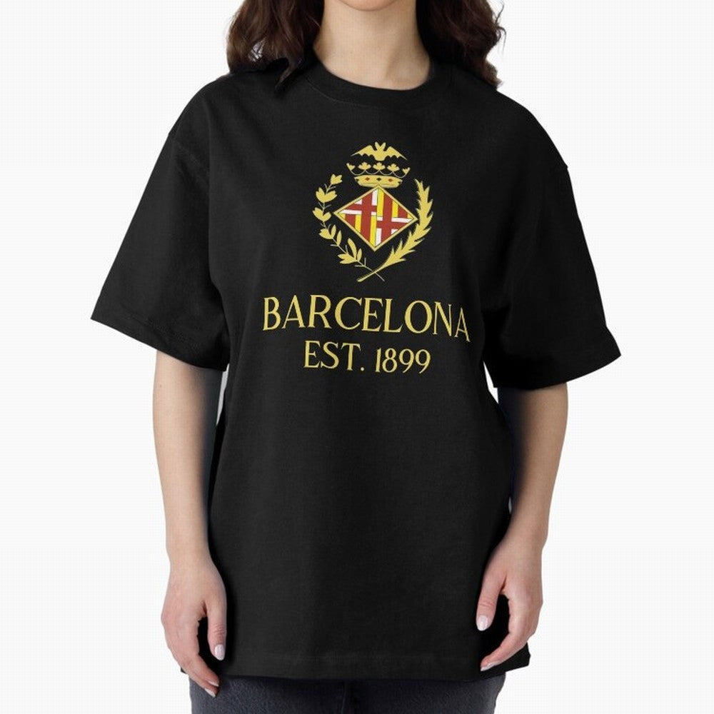 Barcelona Classic T-Shirt Celebrate National Team Dreams in the FIFA World Cup 2026 USA Canada Mexico Journey through Neymar Highlights, Spain Pride, Sports Nostalgia, International Competition, Famous Players and Unforgettable Victories; Built for