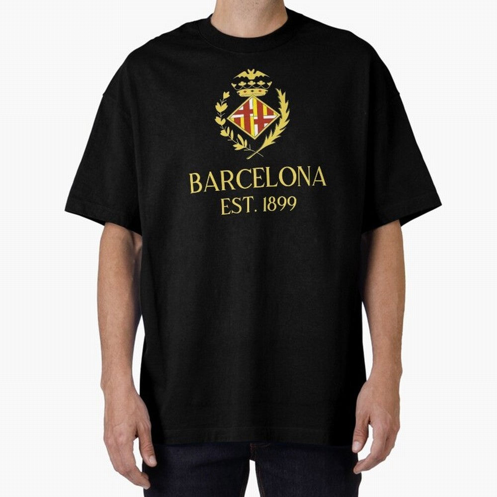 Barcelona Classic T-Shirt Celebrate National Team Dreams in the FIFA World Cup 2026 USA Canada Mexico Journey through Neymar Highlights, Spain Pride, Sports Nostalgia, International Competition, Famous Players and Unforgettable Victories; Built for