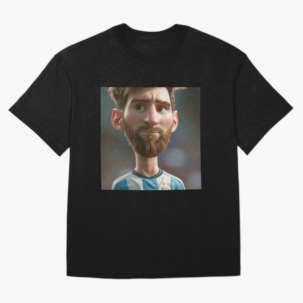 Lionel Messi cute meme picture Classic T-Shirt Keep the Match Day Mood of Global Football Passion for FIFA World Cup 2026 USA Canada Mexico, with Mbappe, France, Football Festival Excitement, Trophy Ambitions, Country Rivalries and Star Player