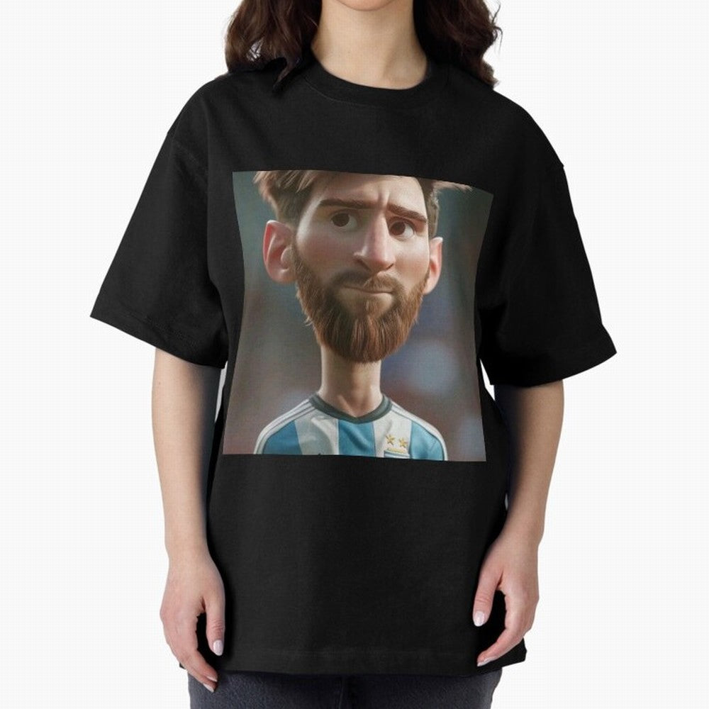 Lionel Messi cute meme picture Classic T-Shirt Keep the Match Day Mood of Global Football Passion for FIFA World Cup 2026 USA Canada Mexico, with Mbappe, France, Football Festival Excitement, Trophy Ambitions, Country Rivalries and Star Player