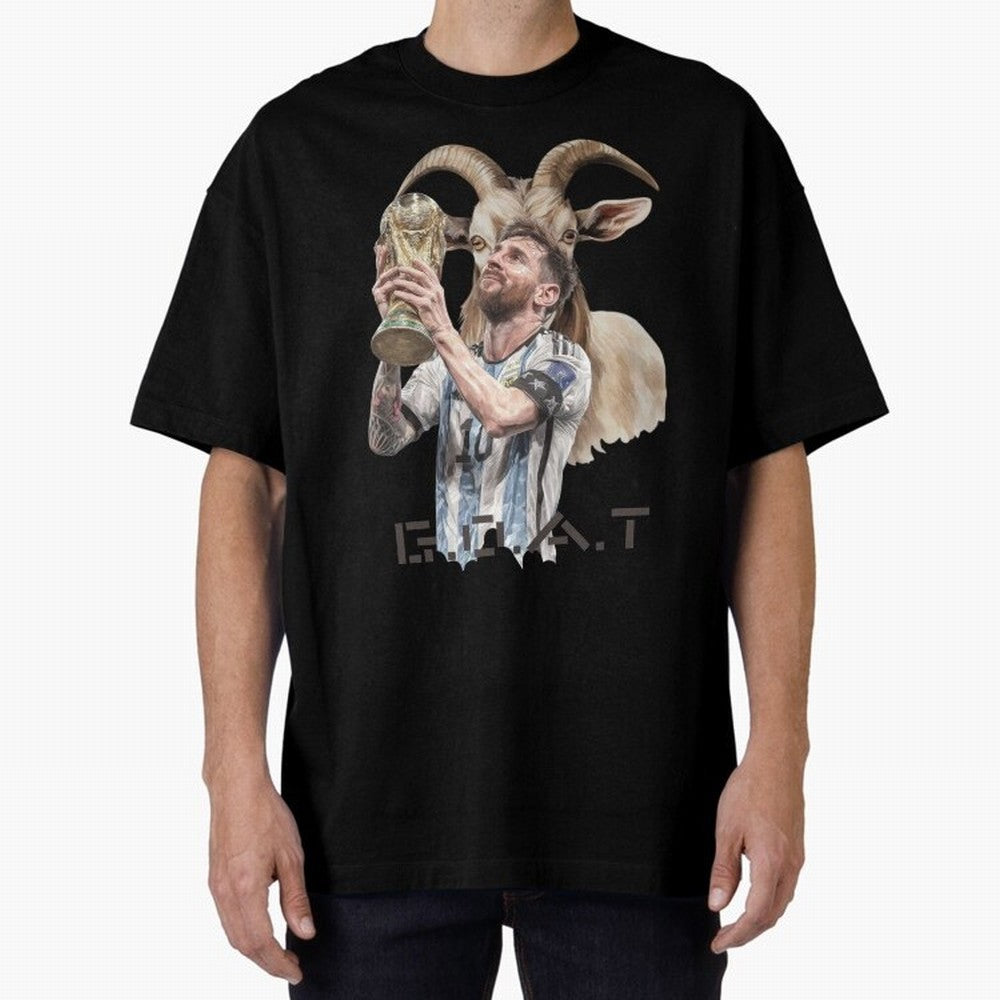 The G.O.A.T of Football, Lionel Messi Classic T-Shirt Represent Football Lovers during FIFA World Cup 2026 Built around Messi, Germany Energy, Tournament Hype, Historic Matchups, Family Viewing Parties and Global Sports Pride; Ideal for Football