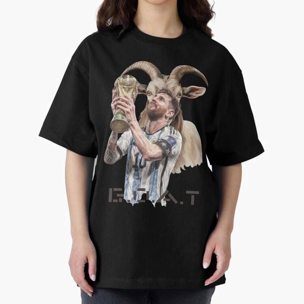 The G.O.A.T of Football, Lionel Messi Classic T-Shirt Represent Football Lovers during FIFA World Cup 2026 Built around Messi, Germany Energy, Tournament Hype, Historic Matchups, Family Viewing Parties and Global Sports Pride; Ideal for Football