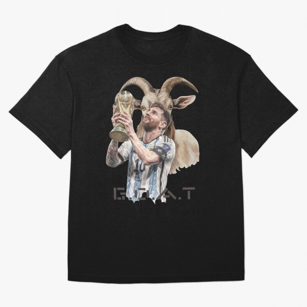 The G.O.A.T of Football, Lionel Messi Classic T-Shirt Represent Football Lovers during FIFA World Cup 2026 Built around Messi, Germany Energy, Tournament Hype, Historic Matchups, Family Viewing Parties and Global Sports Pride; Ideal for Football