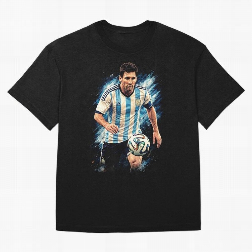 Messi Football Legend Pride Classic T-Shirt Bring World Football Passion into Global Football Passion for FIFA World Cup 2026 USA Canada Mexico, Inspired by Mbappe and Neymar, England, France and Netherlands, Soccer Culture, Superstar Moments,