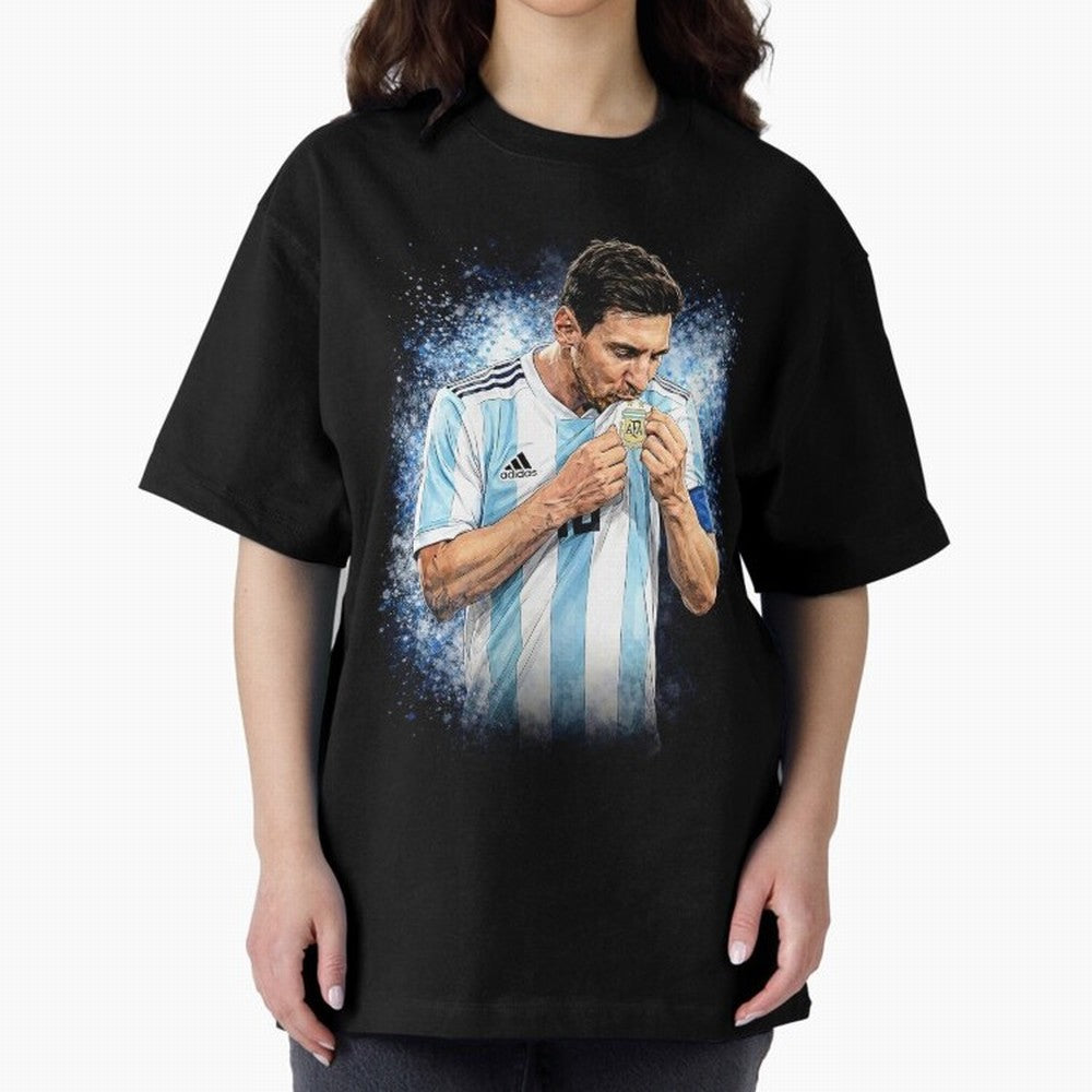 Messi Football Legend Pride Classic T-Shirt Celebrate Football Heritage in FIFA World Cup 2026 Centered on Messi and Cristiano Ronaldo, Argentina, France and Brazil Energy, Football Passion, Legendary Performances, Festival Vibes and Supporter