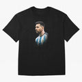 Lionel Messi Oversized T-Shirt Upgrade Match Day Hype around FIFA World Cup 2026 USA Canada Mexico, Neymar, Haaland and Cristiano Ronaldo, Argentina, Worldwide Fan Energy, Dramatic Goals, Stadium Lights and Championship Celebrations; Perfect for