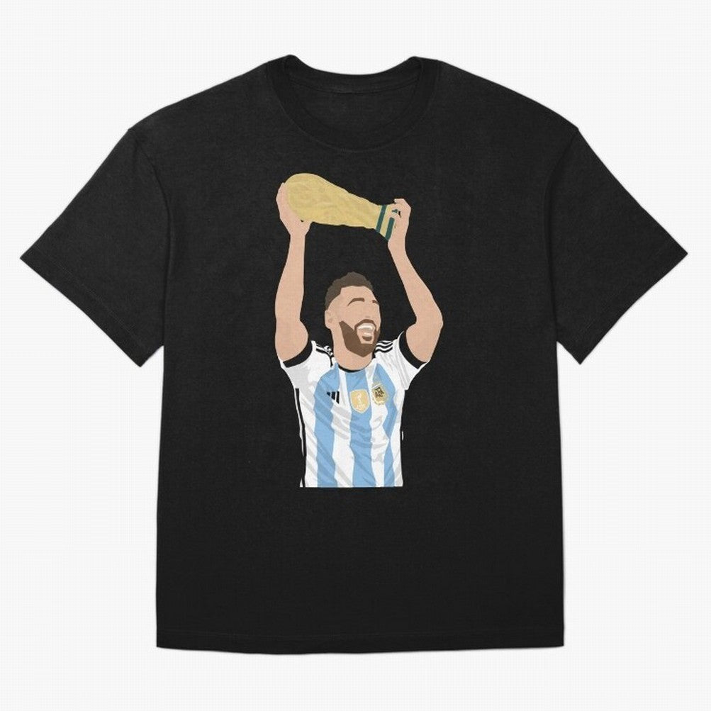 Messi minimalist design Classic T-Shirt Experience the Global Stage of FIFA World Cup 2026 Spirit, Inspired by Netherlands, Messi, Tournament Hype, Historic Matchups, Family Viewing Parties and Global Sports Pride; Great for Supporters Who Love