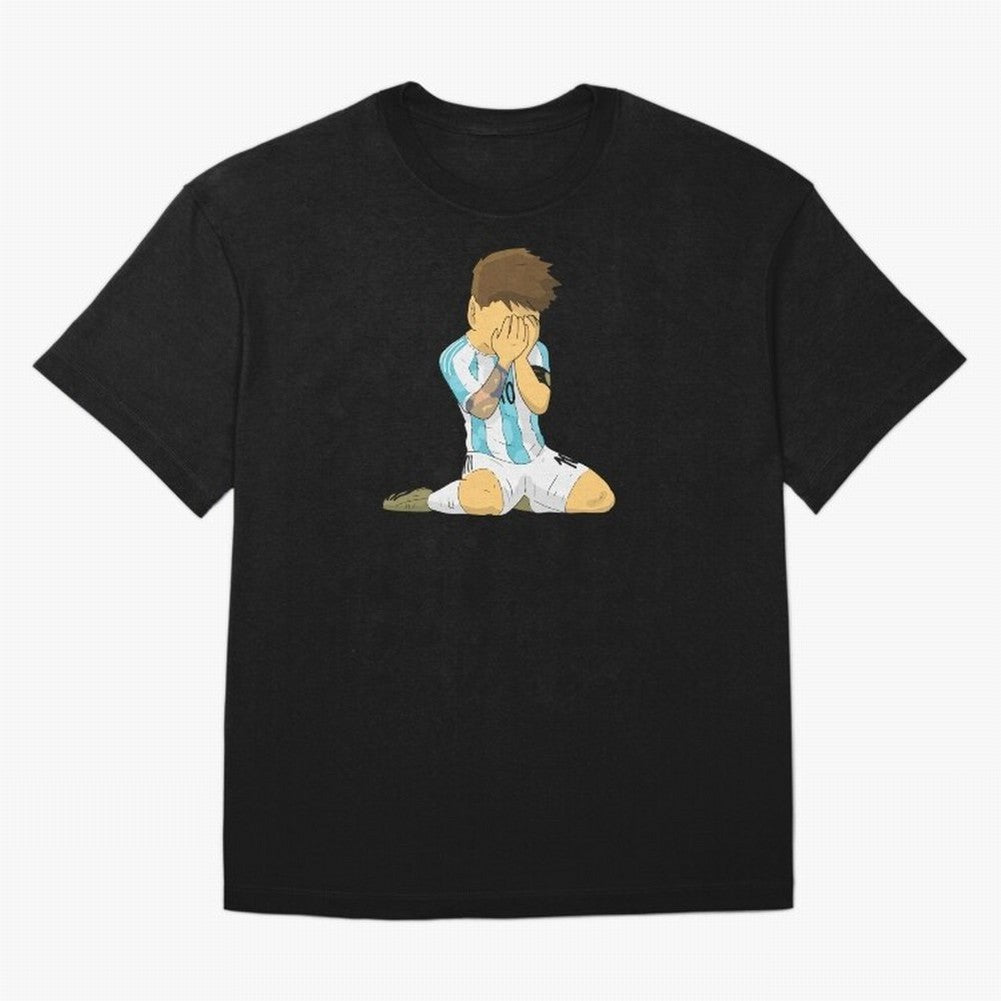 Messi Copa America Moment Oversized T-Shirt Follow FIFA World Cup 2026 Featuring Neymar, Germany Energy, Championship Spirit, Famous Goals, Roaring Crowds and International Football Unity; Made for Collectors Who Enjoy Iconic Players, Country