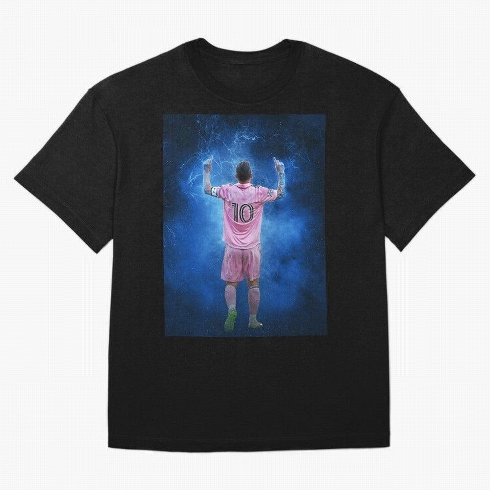 LIONEL MESSI NEW GOAL CELEBRATION SEASON 2023 2024 Classic T-Shirt Celebrate National Team Dreams in Global Football Passion for FIFA World Cup 2026, Inspired by Haaland, Argentina and Brazil, Football Passion, Legendary Performances, Festival