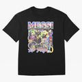 Lionel Messi Graphic Design Classic T-Shirt Celebrate Supporters United by FIFA World Cup 2026 Group Stage Built around Cristiano Ronaldo, Argentina, France and Brazil Energy, Match Day Excitement, Supporter Culture, Golden Goals and Global