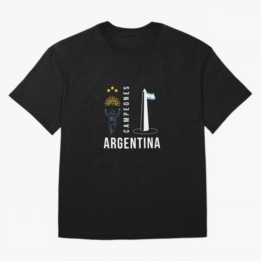 Argentina Campeon Essential T-Shirt Follow the Final Road of Match Day Hype around FIFA World Cup 2026, Cristiano Ronaldo, Haaland and CR7, Netherlands, Sports Nostalgia, International Competition, Famous Players and Unforgettable Victories; Made