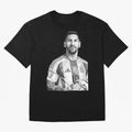 Messi grayscale Classic T-Shirt Celebrate Every Goal in FIFA World Cup 2026 for Fans of Mbappe and Neymar and France, Bringing Tournament Hype, Historic Matchups, Family Viewing Parties and Global Sports Pride; Made for Collectors Who Enjoy Iconic