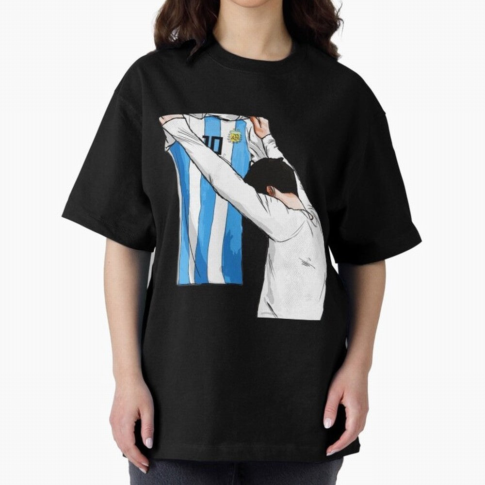 Lionel Messi holding his shirt, Argentina copa america| Perfect Gift For you and friends Classic T-Shirt Bring Supporter Culture to FIFA World Cup 2026 Group Stage for Fans of CR7 and Messi and Argentina, France and Brazil, Bringing Tournament