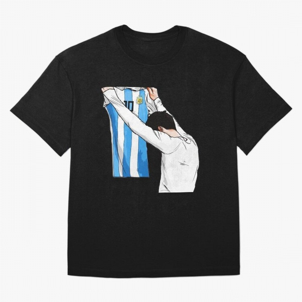 Lionel Messi holding his shirt, Argentina copa america Classic T-Shirt Bring Match Day Fire to the FIFA World Cup 2026 USA Canada Mexico Journey through Cristiano Ronaldo, Haaland and CR7 Highlights, Netherlands Pride, Soccer Culture, Superstar