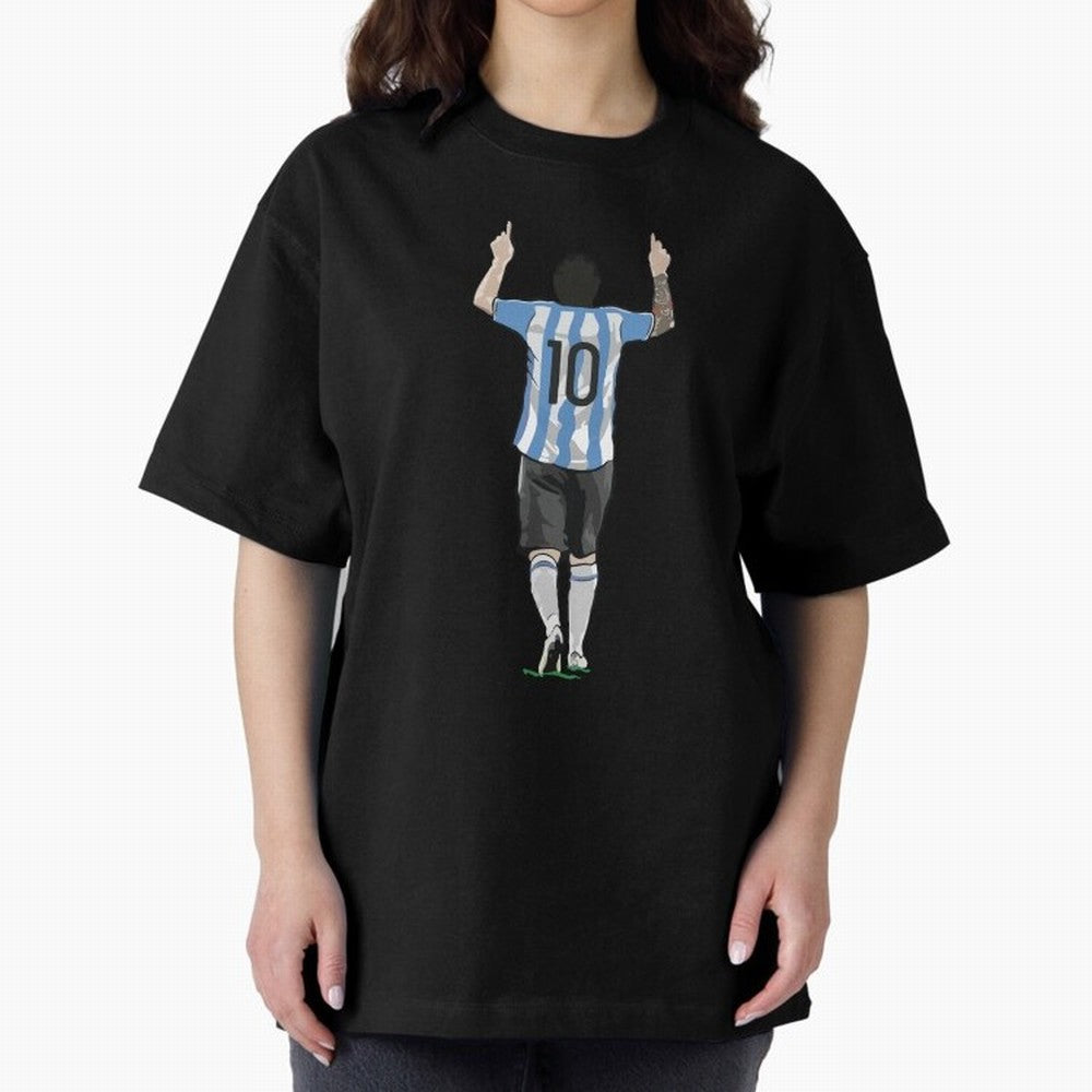 Messi 10 Argentina Classic T-Shirt Follow FIFA World Cup 2026 for Fans of Mbappe and Spain, Bringing Retro Football Energy, Iconic Rivalries, Trophy Chase Drama and Stadium Atmosphere; Perfect for Supporters Who Want Bold Football Energy, Global