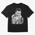 Messi grayscale Oversized T-Shirt Show Your Tournament Heart for FIFA World Cup 2026 Group Stage Spirit, Made for Argentina and Brazil, Mbappe and Neymar, Vintage Soccer Flavor, Modern Football Stars, National Flags and Final Night Emotion; Perfect