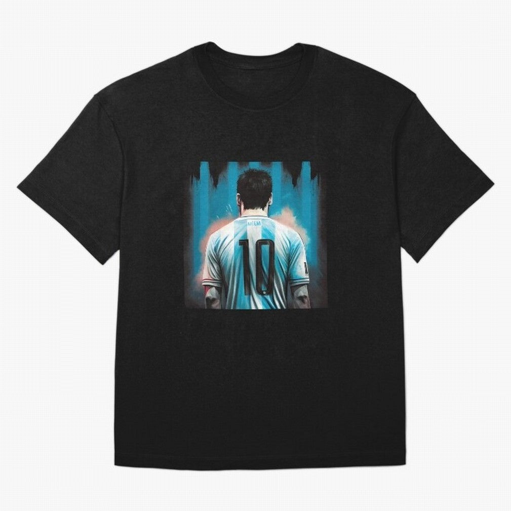 Lionel Messi Oversized T-Shirt Bring Bold Fan Energy to Match Day Hype around FIFA World Cup 2026, CR7 and Messi, England and Germany, Football Festival Excitement, Trophy Ambitions, Country Rivalries and Star Player Buzz; Created for Match Day