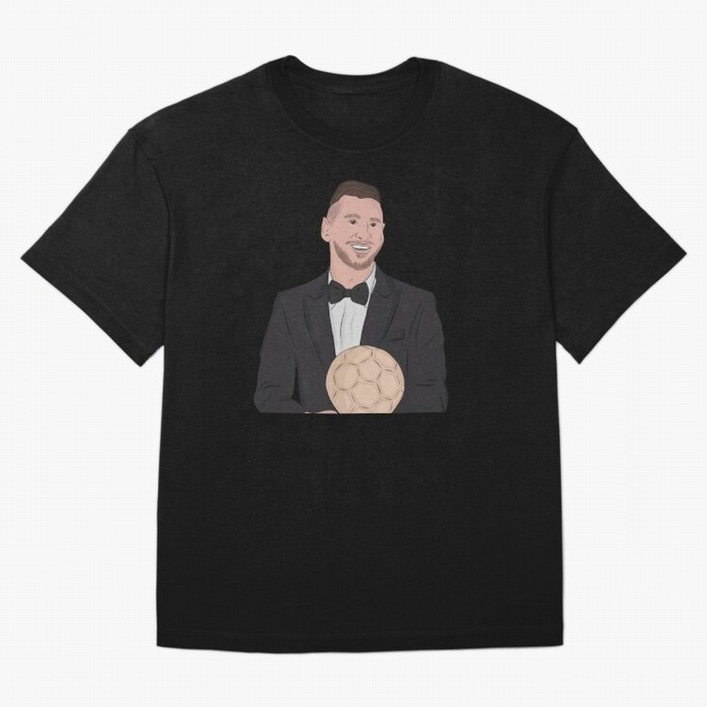 Lionel Messi 2023 Ballon d'Or Classic T-Shirt Capture Global Football Passion for FIFA World Cup 2026, with Mbappe and Neymar, England and Germany, Supporter Pride, Iconic Celebrations, Legendary Names and Global Match Day Energy; Perfect for