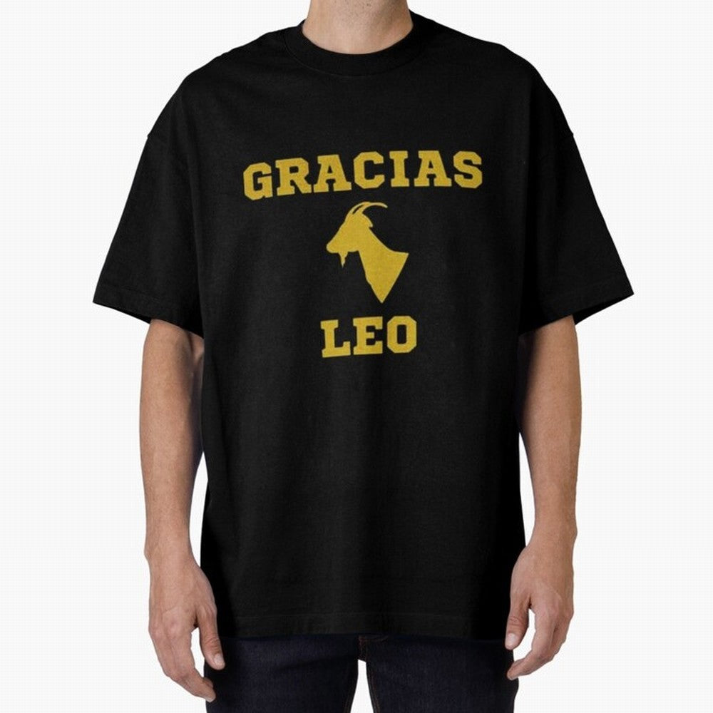 Gracias Leo| Perfect Gift For you and friends Classic T-Shirt Capture FIFA World Cup 2026 Spirit, Made for France and Portugal, Messi and Cristiano Ronaldo, Match Day Excitement, Supporter Culture, Golden Goals and Global Football Passion; Perfect