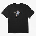 Lionel Messi Oversized T-Shirt Show Championship Spirit for Match Day Hype around FIFA World Cup 2026, Cristiano Ronaldo, Argentina, Goal Celebration Energy, Supporter Heritage, Football Icons and Worldwide Tournament Joy; Ideal for Football Dads,