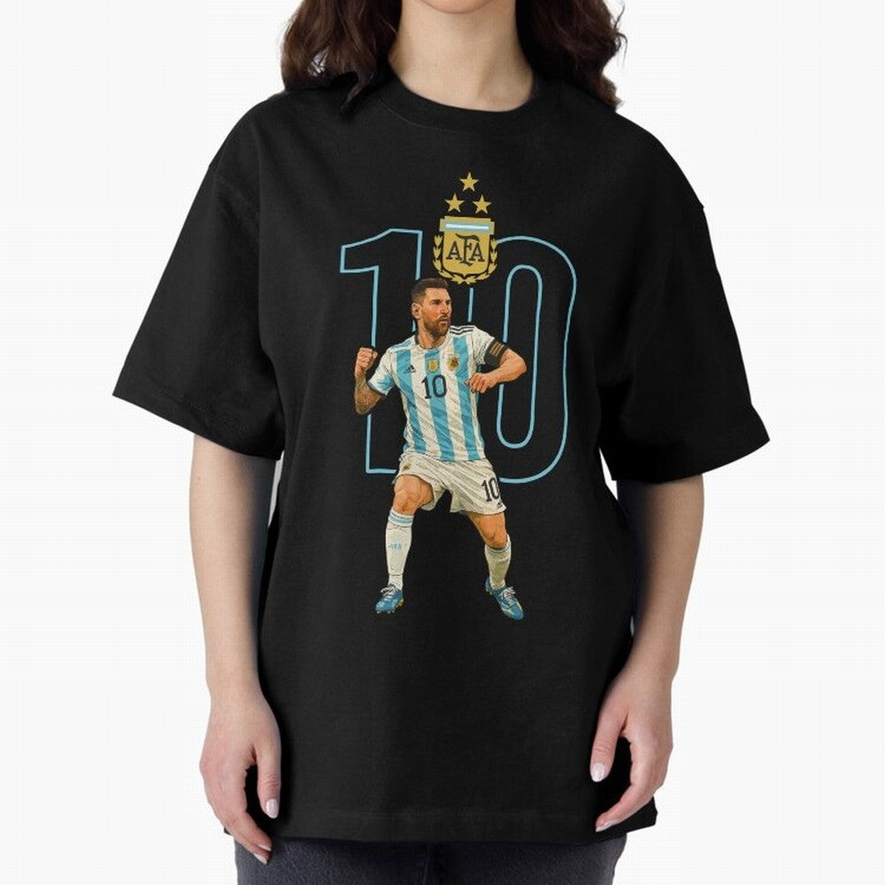 10 MESSI Classic T-Shirt Embrace FIFA World Cup 2026 Group Stage for Fans of Messi and Cristiano Ronaldo and Brazil, Portugal and Argentina, Bringing Stadium Memories, Football Loyalty, International Chants and Championship Tradition; Ideal for