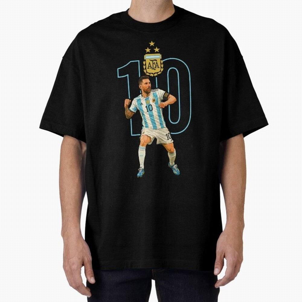 10 MESSI Classic T-Shirt Embrace FIFA World Cup 2026 Group Stage for Fans of Messi and Cristiano Ronaldo and Brazil, Portugal and Argentina, Bringing Stadium Memories, Football Loyalty, International Chants and Championship Tradition; Ideal for