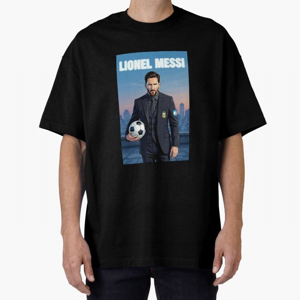 Lionel Messi Classic T-Shirt Show Passion for the Stars of Global Football Passion for FIFA World Cup 2026, Centered on Cristiano Ronaldo, Haaland and CR7, Brazil, Portugal and Argentina, Championship Spirit, Famous Goals, Roaring Crowds and
