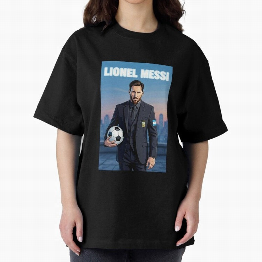 Lionel Messi Classic T-Shirt Show Passion for the Stars of Global Football Passion for FIFA World Cup 2026, Centered on Cristiano Ronaldo, Haaland and CR7, Brazil, Portugal and Argentina, Championship Spirit, Famous Goals, Roaring Crowds and