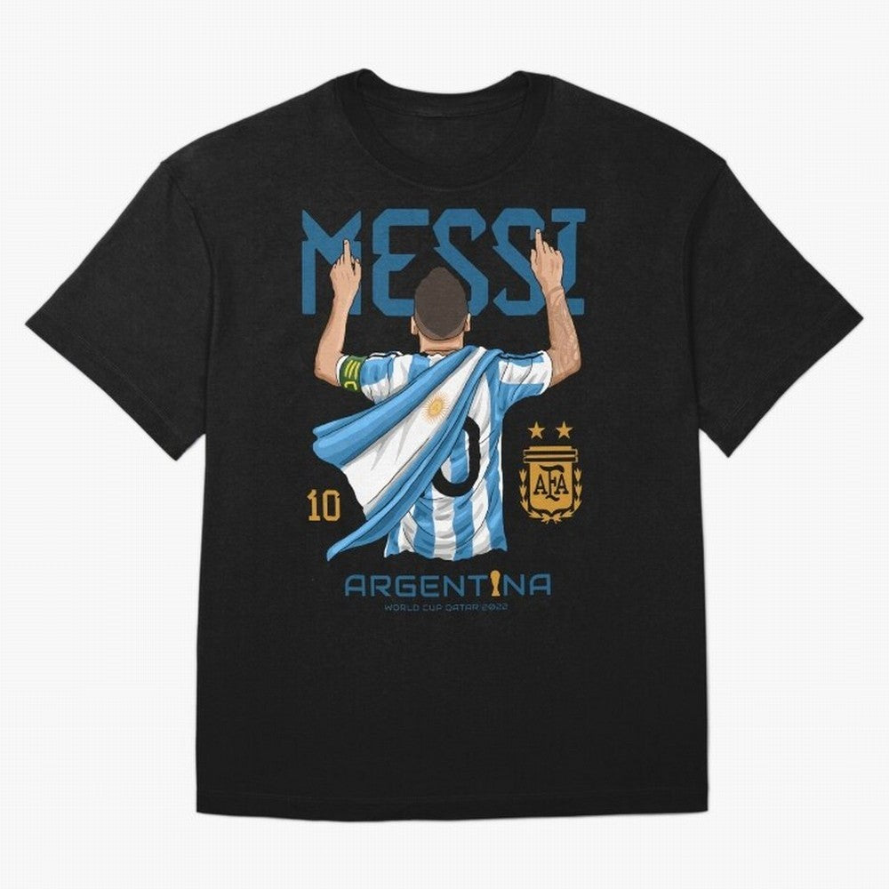 Argentina World Champs Messi Number Classic T-Shirt Bring World Football Passion into FIFA World Cup 2026 USA Canada Mexico for Fans of Neymar and Netherlands, Bringing Sports Nostalgia, International Competition, Famous Players and Unforgettable