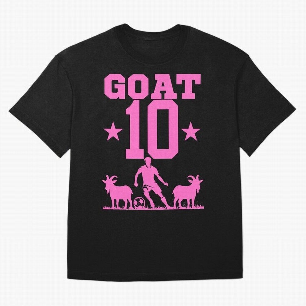 The Goat 10 Miami Champion Classic T-Shirt Discover Match Day Hype around FIFA World Cup 2026, Cristiano Ronaldo, Haaland and CR7, England, France and Netherlands, Football Festival Excitement, Trophy Ambitions, Country Rivalries and Star Player