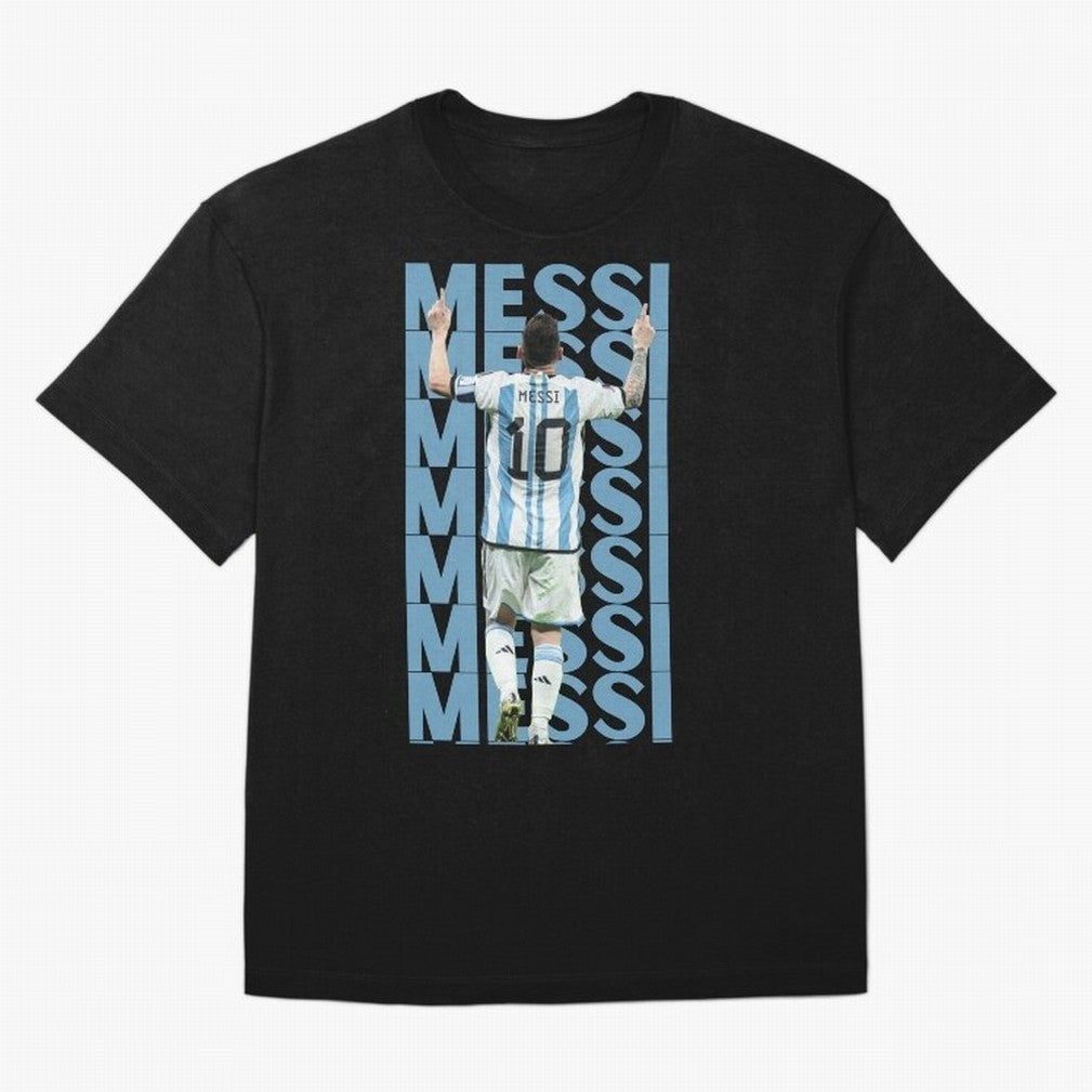 Lionel Messi | 10 | Argentina | Barcelona | Goat Oversized T-Shirt Fuel the Hype around Match Day Hype around FIFA World Cup 2026 Group Stage, Messi and Cristiano Ronaldo, France, Football Festival Excitement, Trophy Ambitions, Country Rivalries