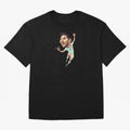 Lionel Messi Oversized T-Shirt Follow the Road to Global Football Passion for FIFA World Cup 2026 USA Canada Mexico, Built around CR7 and Messi, Brazil, Retro Football Energy, Iconic Rivalries, Trophy Chase Drama and Stadium Atmosphere; Perfect for