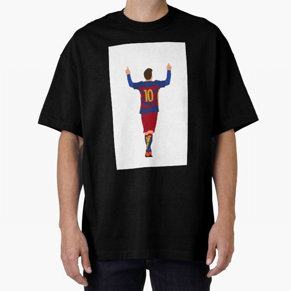 Lionel Messi - FC Barcelona Essential T-Shirt Celebrate the Road through FIFA World Cup 2026 USA Canada Mexico Made for Messi and Cristiano Ronaldo, England, France and Netherlands Energy, Soccer Culture, Superstar Moments, National Team Dreams and
