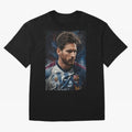 Argentina World Champs Messi Number Oversized T-Shirt Follow the Final Road of Match Day Hype around FIFA World Cup 2026 USA Canada Mexico, Messi and Cristiano Ronaldo, France, Worldwide Fan Energy, Dramatic Goals, Stadium Lights and Championship
