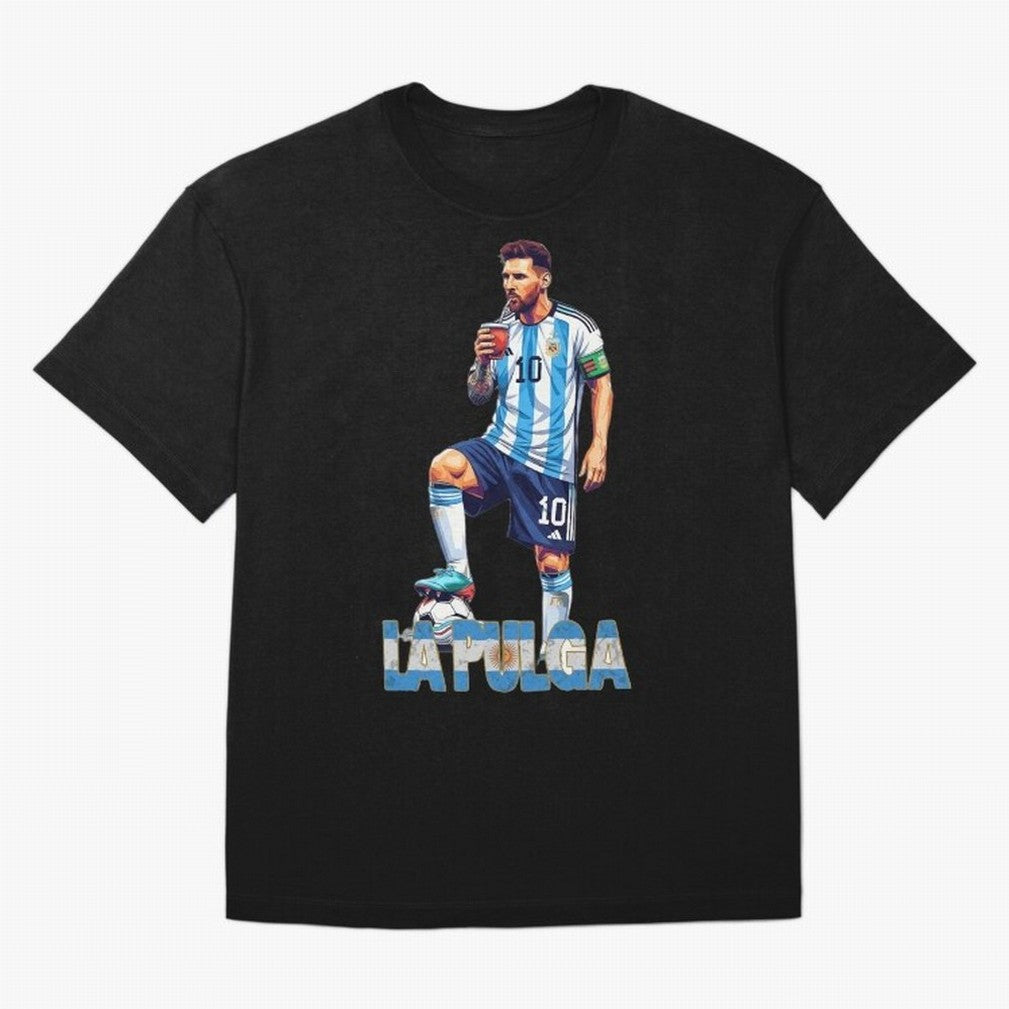 Argentina World Champs Messi Number Oversized T-Shirt Celebrate National Team Dreams in Match Day Hype around FIFA World Cup 2026 USA Canada Mexico, CR7, France and Portugal, Match Day Excitement, Supporter Culture, Golden Goals and Global Football