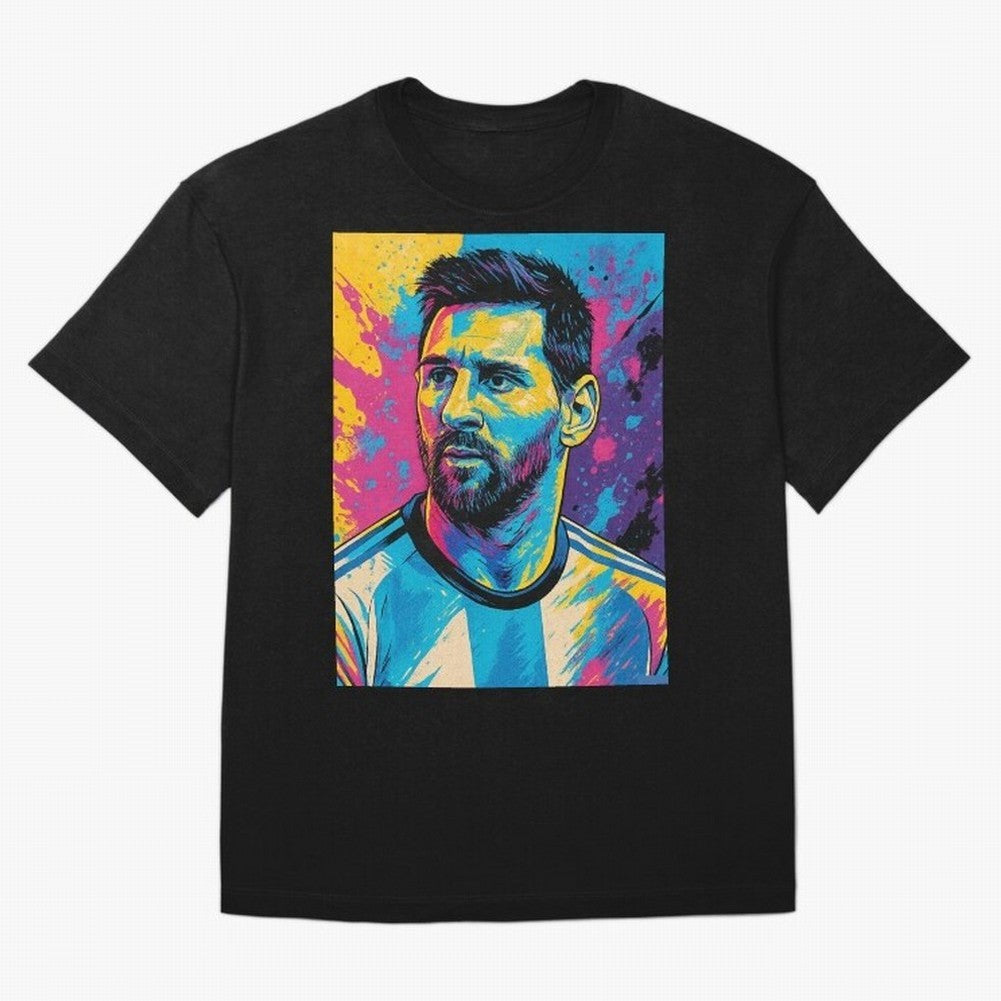 Argentina World Champs Messi Number Oversized T-Shirt Stand with FIFA World Cup 2026 Group Stage Made for CR7, Brazil, Portugal and Argentina Energy, Football Passion, Legendary Performances, Festival Vibes and Supporter Community; Great for