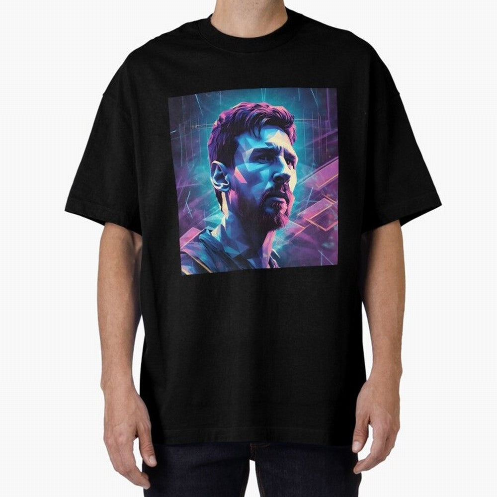 Lionel Messi is going to MLS club Inter Miami Oversized T-Shirt Celebrate Every Goal in Match Day Hype around FIFA World Cup 2026 USA Canada Mexico, Messi, Neymar and Mbappe, Spain and Netherlands, Supporter Pride, Iconic Celebrations, Legendary