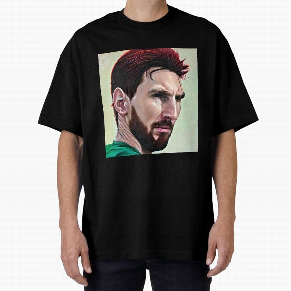 Painterly Messi Classic T-Shirt Share the Excitement of FIFA World Cup 2026 Group Stage for Fans of Haaland and England, Bringing Championship Spirit, Famous Goals, Roaring Crowds and International Football Unity; Ideal for Passionate Fans Who Love