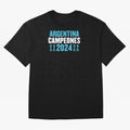 Argentina Campeones 2024 Oversized T-Shirt Represent Fans Who Live for FIFA World Cup 2026 Spirit, Highlighting England, France and Netherlands, Messi, Neymar and Mbappe, Goal Celebration Energy, Supporter Heritage, Football Icons and Worldwide