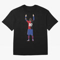 Lionel Messi Tribute To DM| Perfect Gift For you and friends Classic T-Shirt Share the Excitement of FIFA World Cup 2026 with Messi, Neymar and Mbappe, Portugal, Spain and Germany Energy, Retro Football Energy, Iconic Rivalries, Trophy Chase Drama